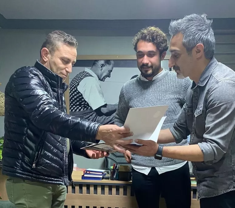 Baklavıcı Yusufun Sahibi Yusuf Akbayın Derneğimizi Ziyareti