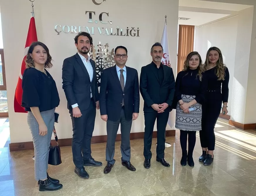 Çorum Vali Yardımcımız Sayın Murat Çağrı Erdinçi Ziyaret Ettik