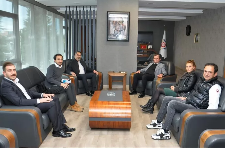 Çorum Ticaret ve Sanayi Odası Başkanını Ziyaret Ettik